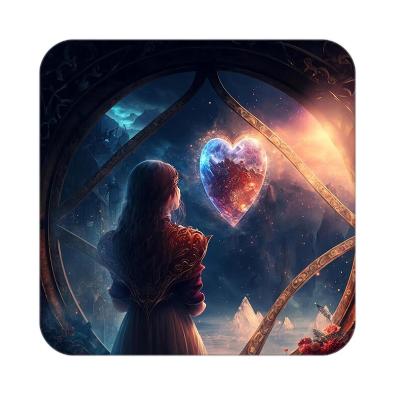 زیر لیوانی کاکتی مدل عاشقانه کد mp14371