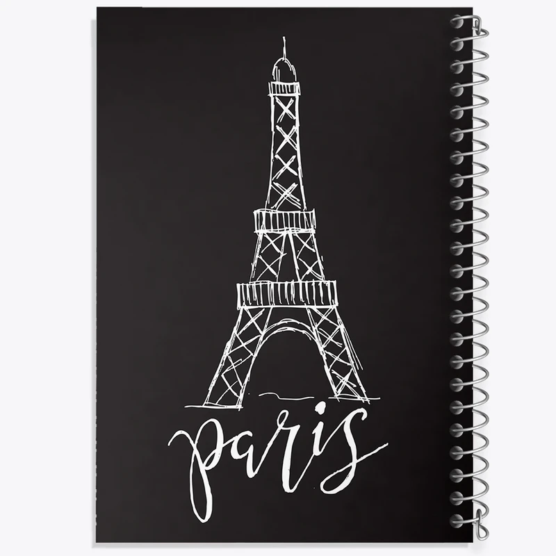 دفتر نقاشی 50 برگ خندالو طرح برج ایفل کد F2537