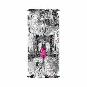 MAHOOT Collage of Catwalk Bridge-FullSkin Cover Sticker for Motorola Edge 50 Pro