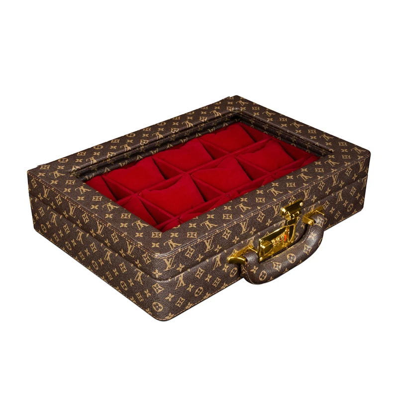 جعبه ساعت مدل 12 خانه چرمی کد TW-2481