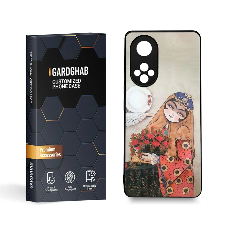 کاور گارد قاب مدل دخترانه مناسب برای گوشی موبایل آنر 50/Nova 9