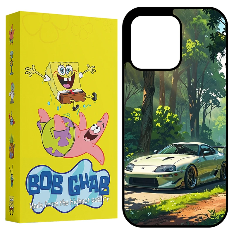 کاور باب قاب طرح ماشین مدل BCP16P مناسب برای گوشی موبایل اپل iPhone 16 Pro