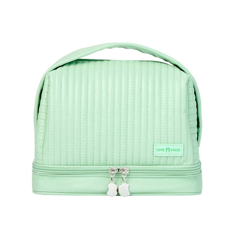 کیف لوازم آرایش زنانه مدل LOVE PEACE