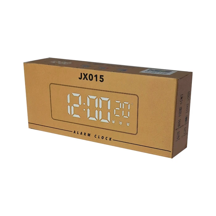 عکس شماره 3 : ساعت رومیزی دیجیتال مدل صفحه رنگی کد jx015