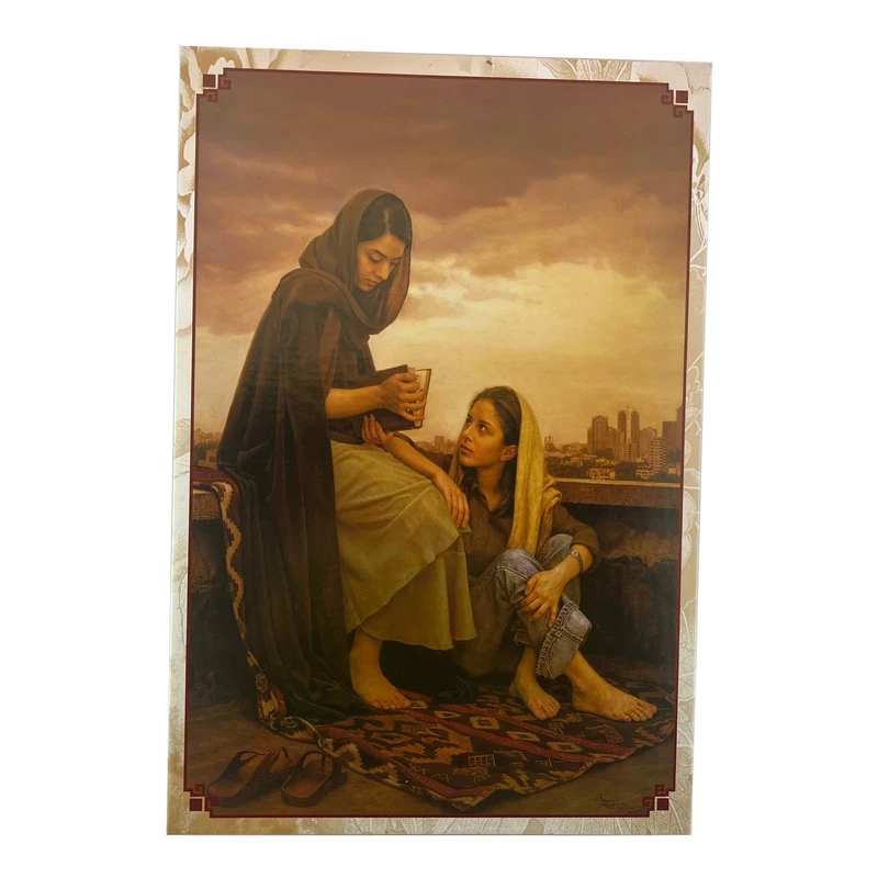 پازل 1000 تکه مدل دختر فالگیر کد AM-1596