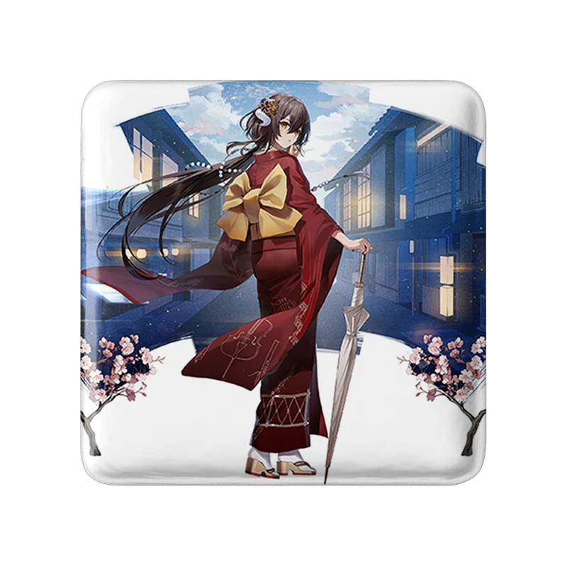 مگنت خندالو طرح بازی آزور لین (Azur Lane) مدل مربعی کد 34228