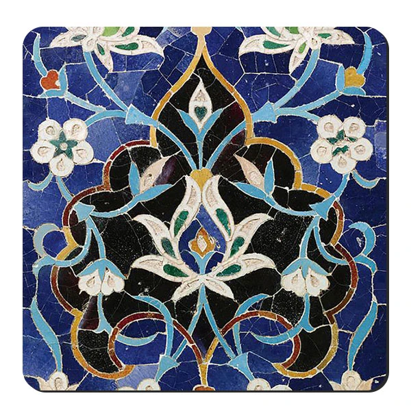 زیر لیوانی طرح کاشیکاری سنتی کد nzl85