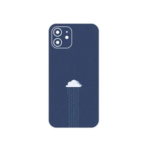 MAHOOT Minimal Data Cloud Cover Sticker for Apple iPhone 12