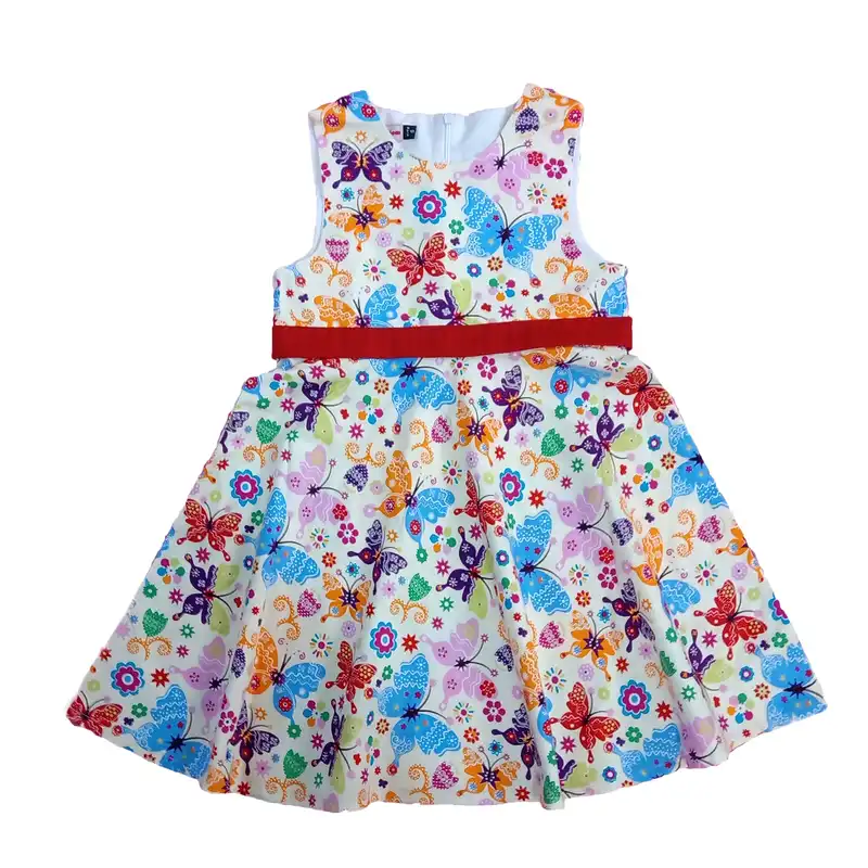 سارافون دخترانه مدل پروانه کد 2