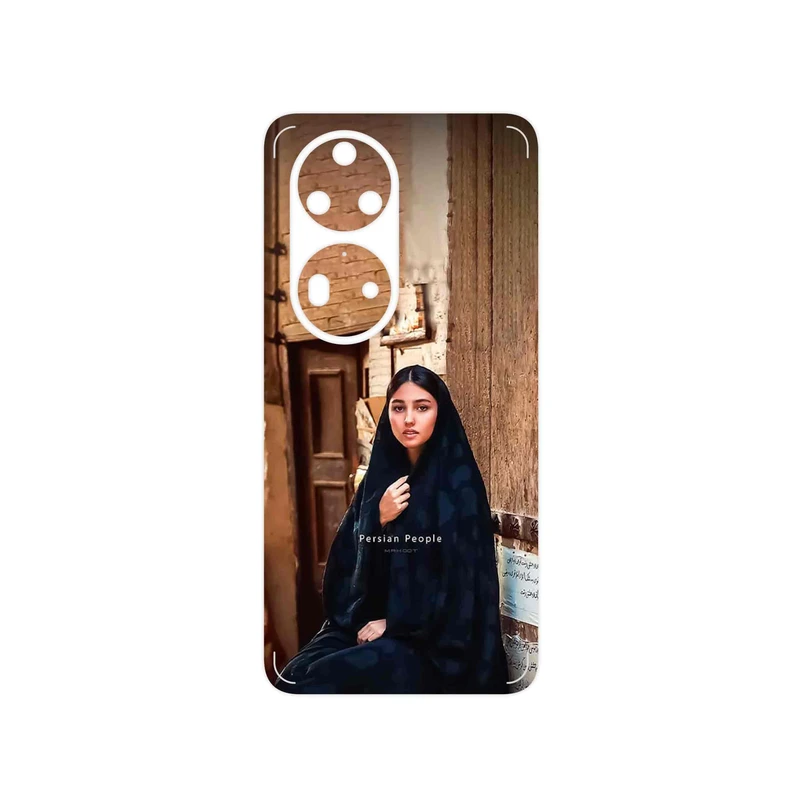برچسب پوششی ماهوت مدل Portrait of an Iranian Woman مناسب برای گوشی موبایل هوآوی P50 Pro