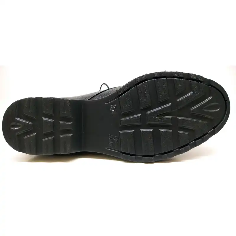 نیم بوت زنانه سرزمین چرم مدل 5251 رنگ مشکی