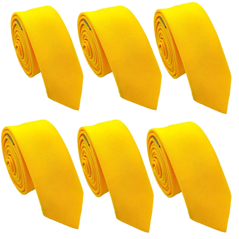 کراوات مردانه هکس ایران مدل OM-6KSY بسته 6 عددی