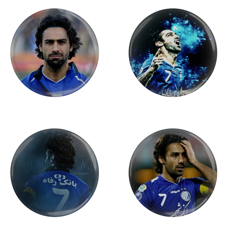 پیکسل مدل بازیکن فرهاد مجیدی کد S1-4 مجموعه 4 عددی