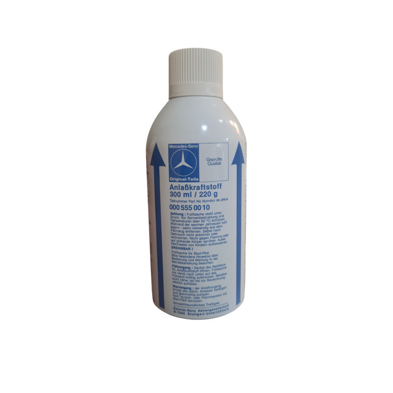 اسپری اتر استارت مرسدس بنز مدل starting fluid-5550010 حجم 300 میلی لیتر