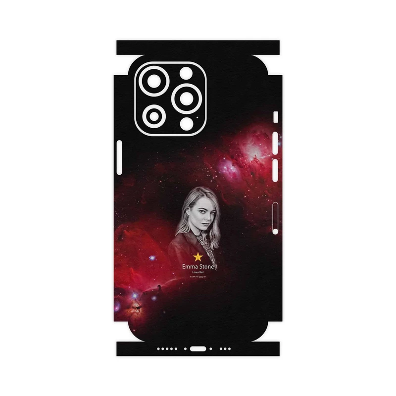 برچسب پوششی ماهوت مدل Emma Stone-FullSkin مناسب برای گوشی موبایل اپل iphone 13 Pro