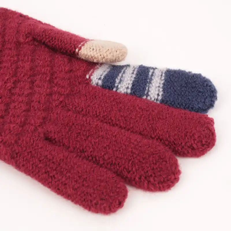 دستکش بافتنی کد 10