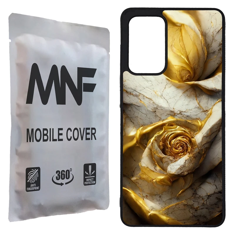 کاور ام ان اف طرح گل سنگی کد P-023 مناسب برای گوشی موبایل سامسونگ Galaxy A72 / A72 5G