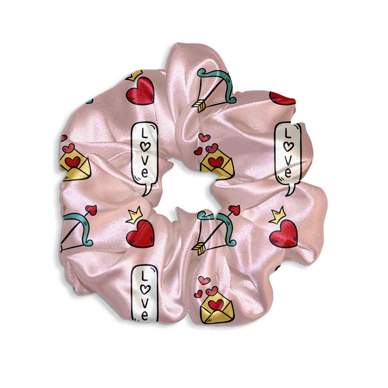 کش مو زنانه مدل اسکرانچی طرح تیر SCH0130