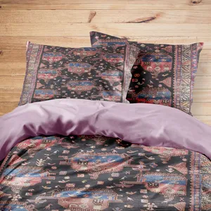 سرویس روتختی مدوپد طرح فرش سنندج مدل C-Sanandaj09 یک نفره 4 تکه