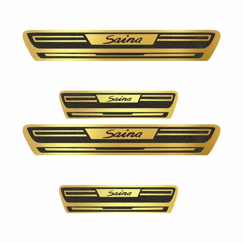  برچسب پارکابی خودرو کد A010 مناسب برای ساینا بسته 4 عددی 