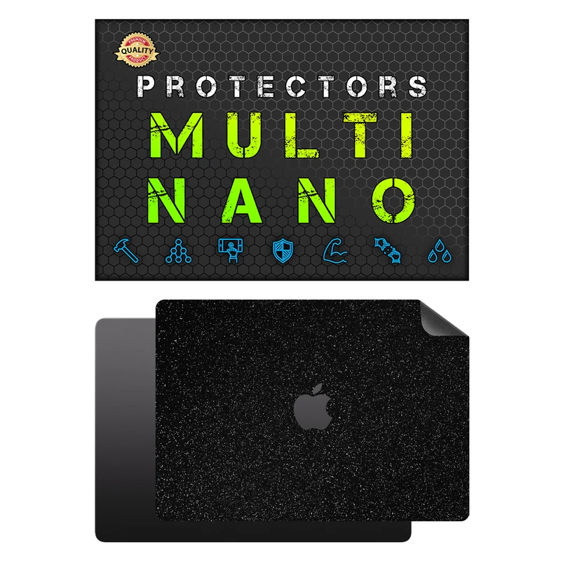 برچسب پوششی پشت لپ تاپ مولتی نانو طرح کهکشانی مدل X-F1G مناسب برای لپ تاپ اپل MacBook Pro 14 MRX33 14.2 inch 2023