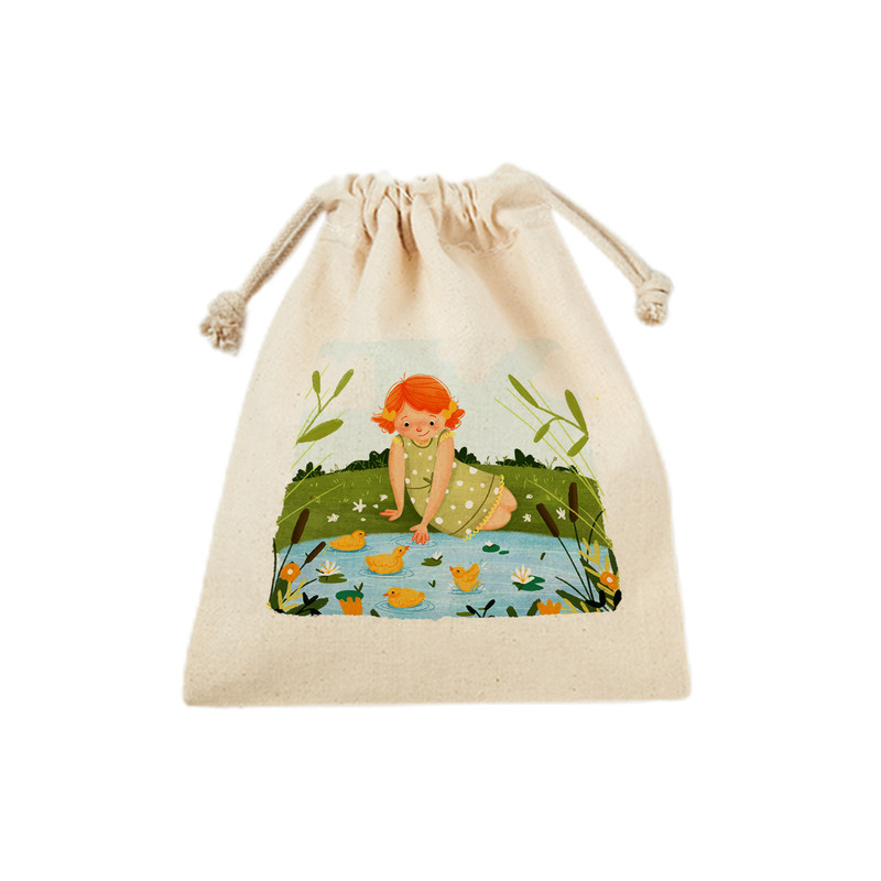 کیسه نان و سبزی ترمه طراحان ایده مدل دخترک و برکه کد cfp1057 - S