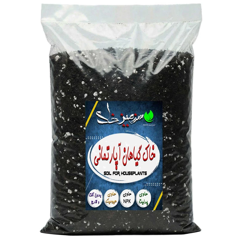 خاک گیاهان آپارتمانی سرزمین خاک مدل 10LTR وزن 5 کیلوگرم