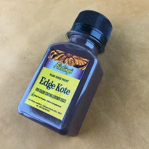 رنگ آبی لبه چرم ادج کوت مدل -40ml بسته  حجم40 میلی لیتر