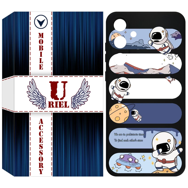 کاور یوریل مدل KSH کد 30 طرح کهکشان مناسب برای گوشی موبایل سامسونگ Galaxy A35