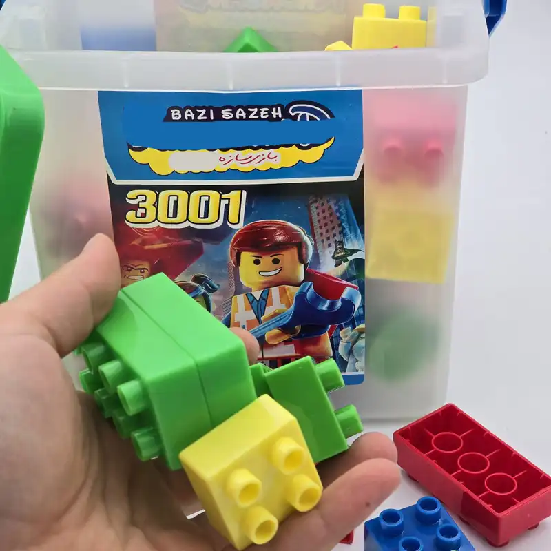 ساختنی بازی سازه مدل آجر بازی کد 3001