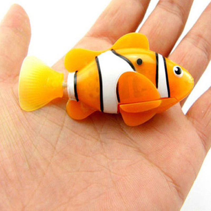 اسباب بازی زینتی دنیای سرگرمی های کمیاب مدل ماهی رباتیک جینو کد DSK7000