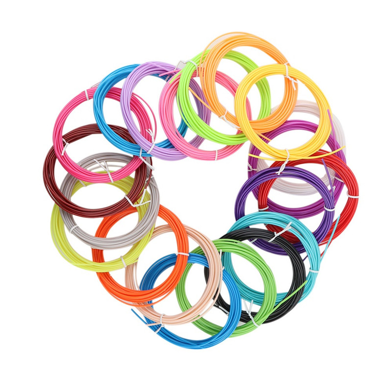 فیلامنت قلم طراحی سه بعدی مدل PCL طول 5 متر بسته 20 عددی