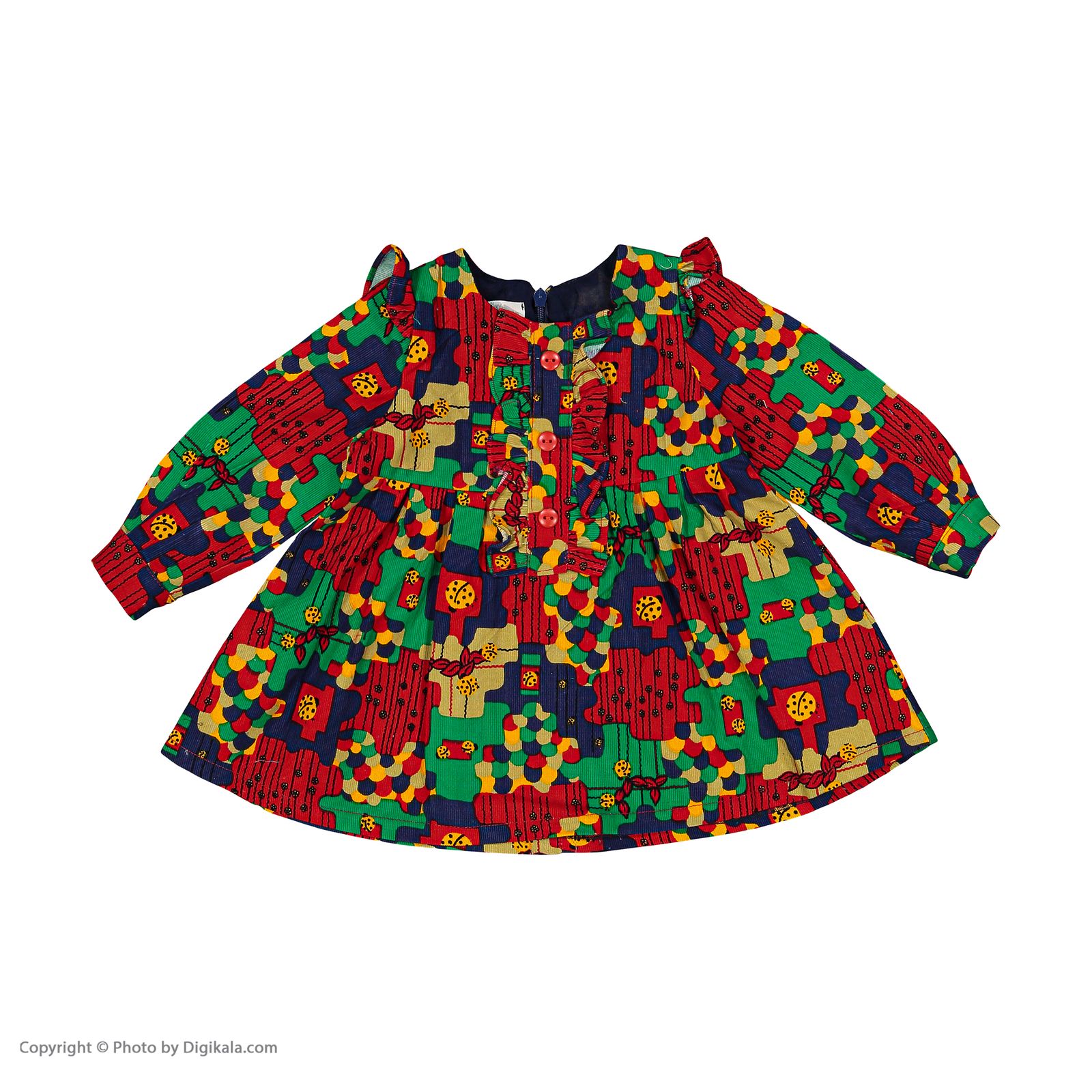 پیراهن نوزادی دخترانه فیورلا کد 20533 -  - 2