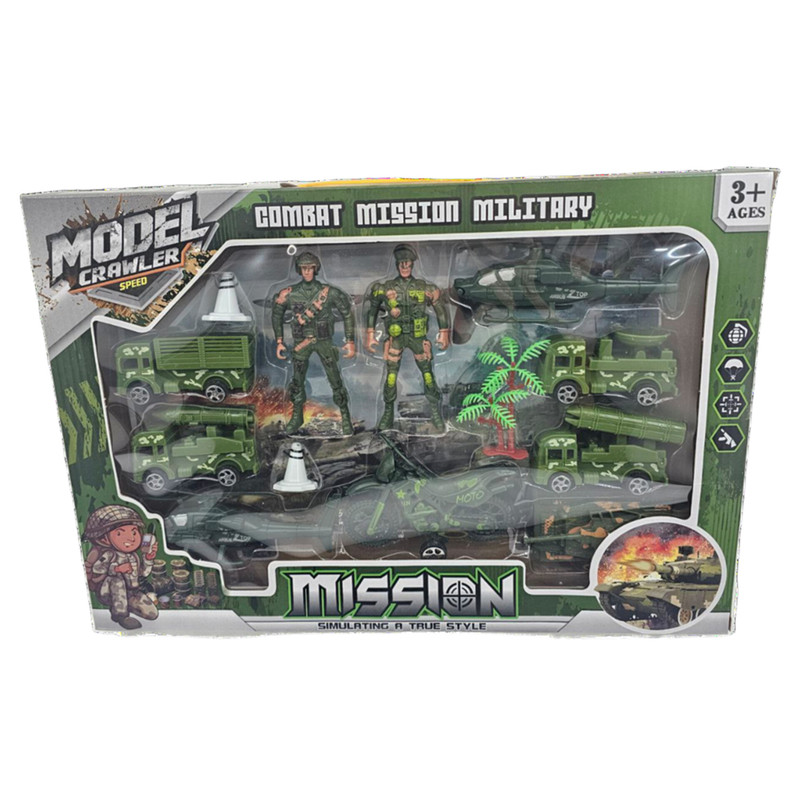 ست اسباب بازی جنگی ناب سل مدل فرمانده مجموعه 13 عددی