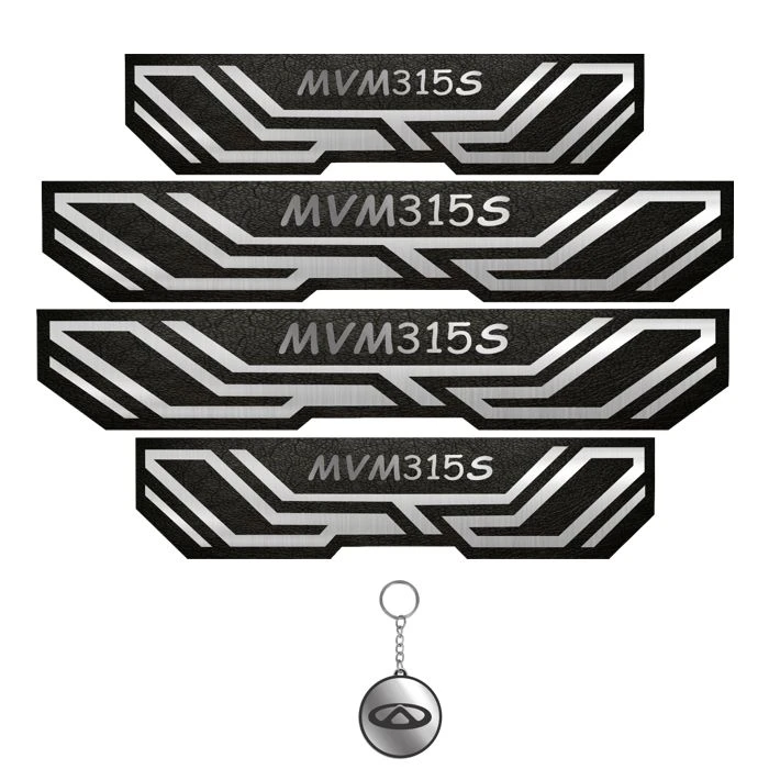 برچسب بدنه خودرو مهدیار کد PKA 2059 مناسب برای MVM 315S مجموعه 4 عددی به همراه جاکلیدی