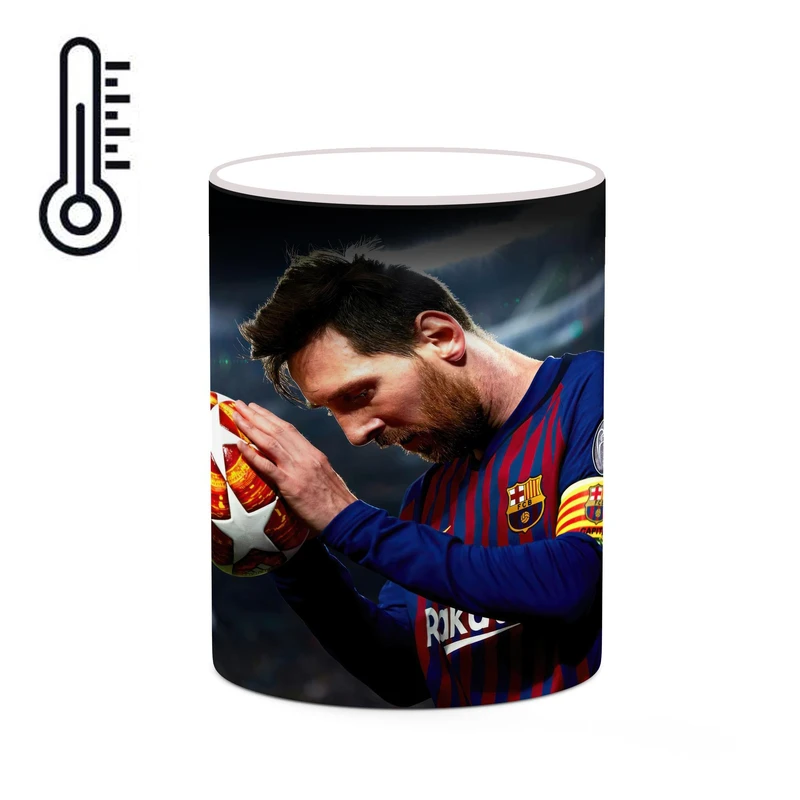 ماگ حرارتی کاکتی طرح Leo Messi لئو مسی مدل mgh42498