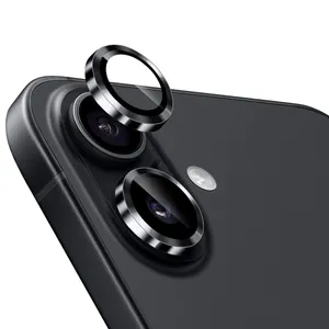 محافظ لنز دوربین فلزی مدل Objektif مناسب برای گوشی موبایل اپل IPhone 16