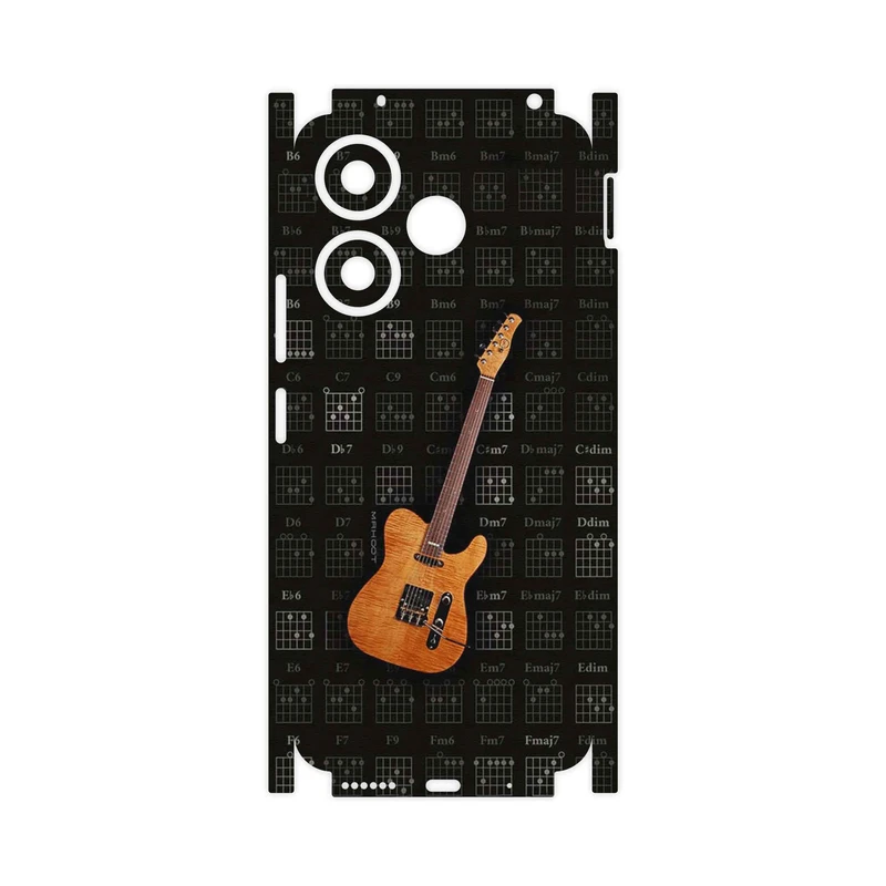 برچسب پوششی ماهوت مدل Guitar_Instrument-FullSkin مناسب برای گوشی موبایل شیائومی Redmi 13
