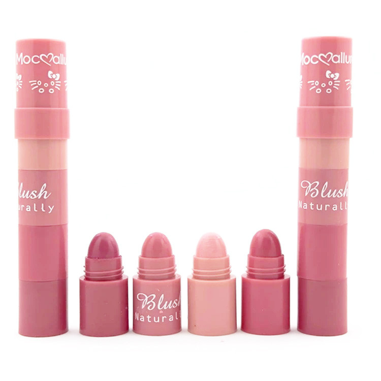 رژگونه موکالر مدل 4in1  شماره 02 مجموعه 4 عددی