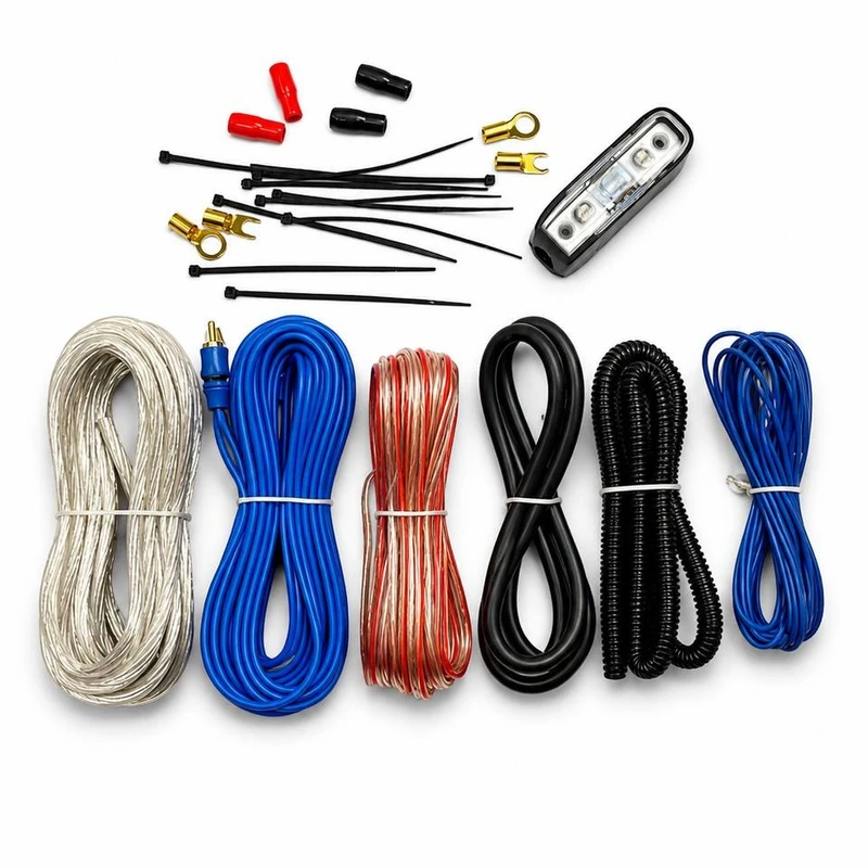 سیم پک کامل 8 گیج جی وی سی مدل KIT-8GA 1500W 
