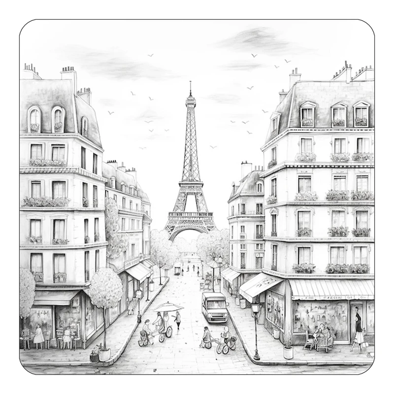 مگنت کاکتی طرح پاریس Paris مدل mp56464