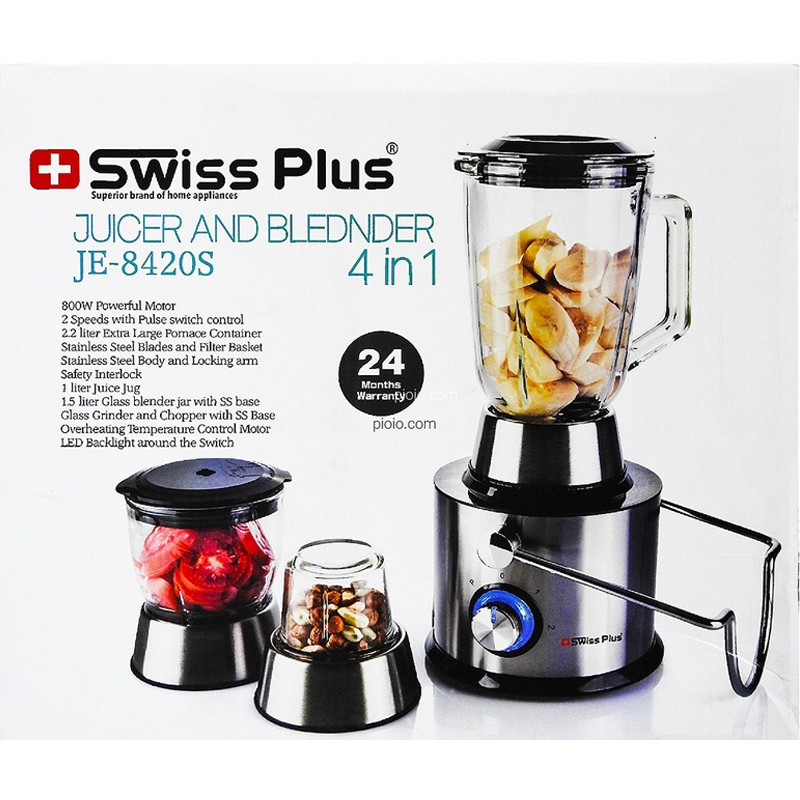 آبمیوه گیری سوئیس پلاس مدل JE-8420S