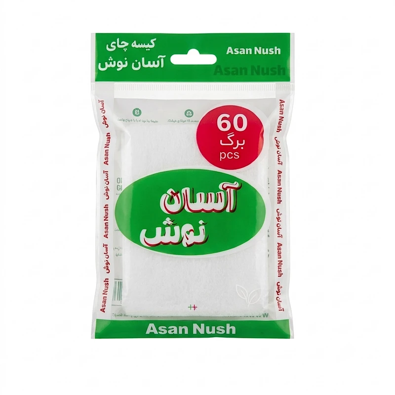 فیلتر چای آسان نوش کد 5 بسته 60 عددی