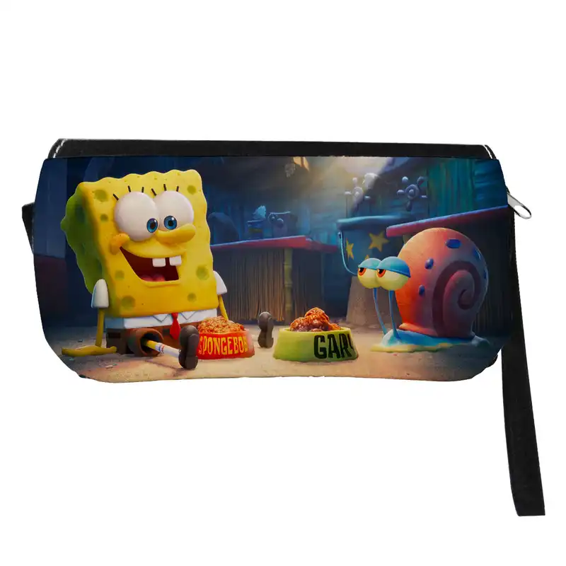 جامدادی مدل دوزیپ طرح باب اسفنجی کد NI169