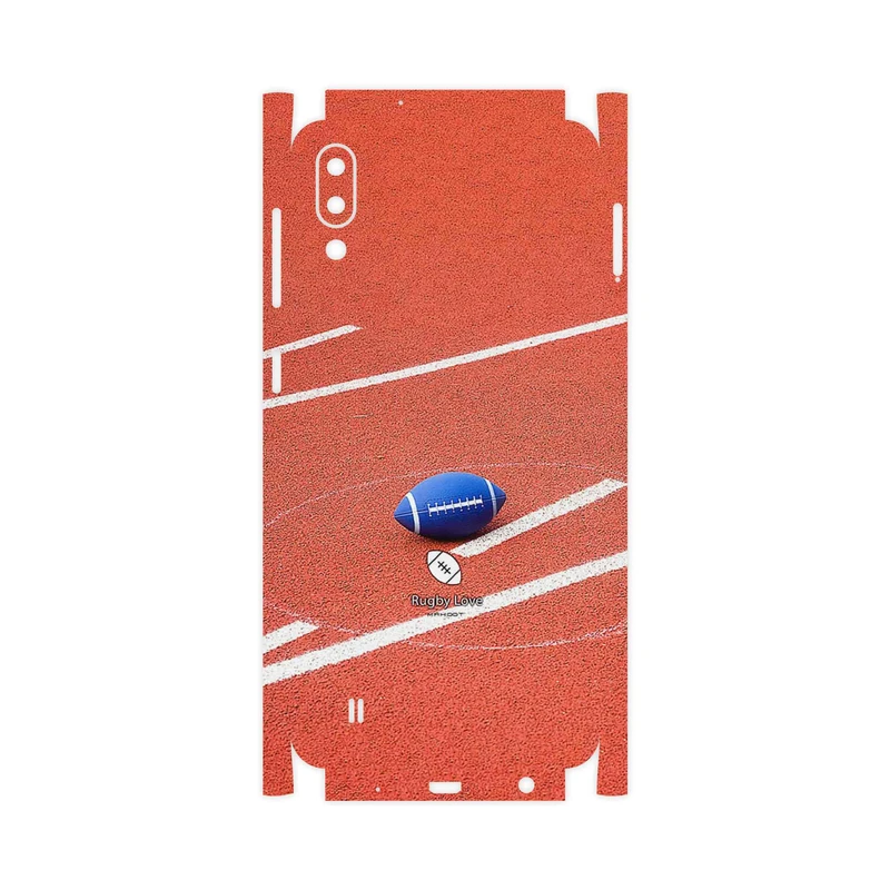 برچسب پوششی ماهوت مدل Rugby football-FullSkin مناسب برای گوشی موبایل سامسونگ Galaxy M10