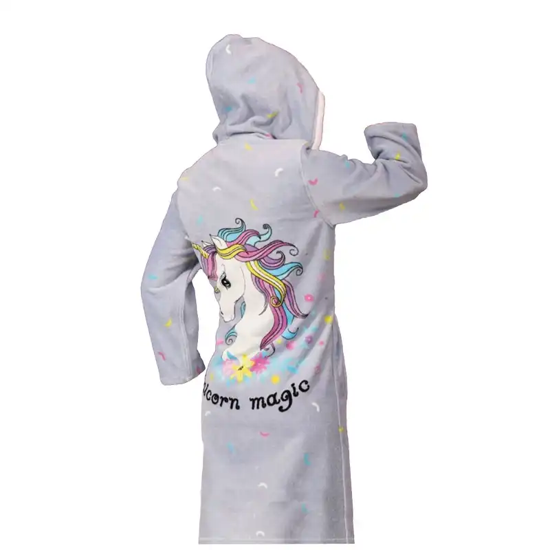 حوله پالتویی پودایران مدل یونیکورن سایز 115 سانتی‌متر