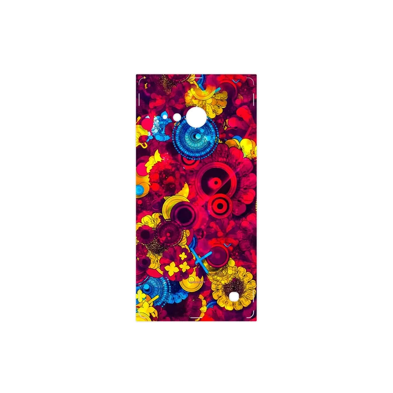 برچسب پوششی ماهوت مدل Vector Flower Garden Digital Art مناسب برای گوشی موبایل نوکیا Lumia 730