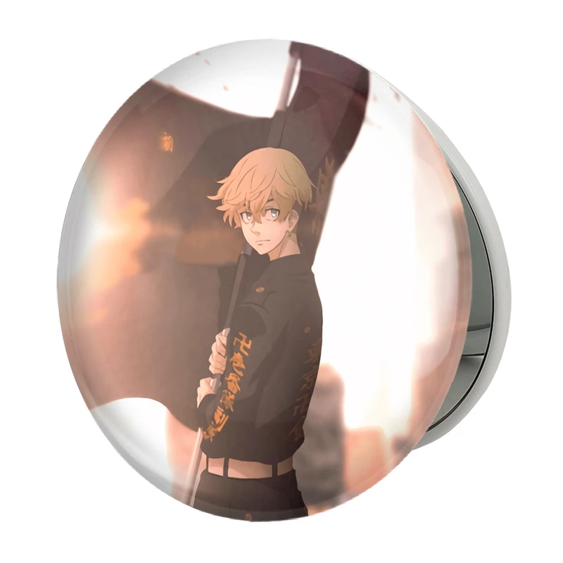 آینه جیبی خندالو طرح ماتسونو چیفویو انیمه توکیو ریونجرز مدل تاشو کد 11145 