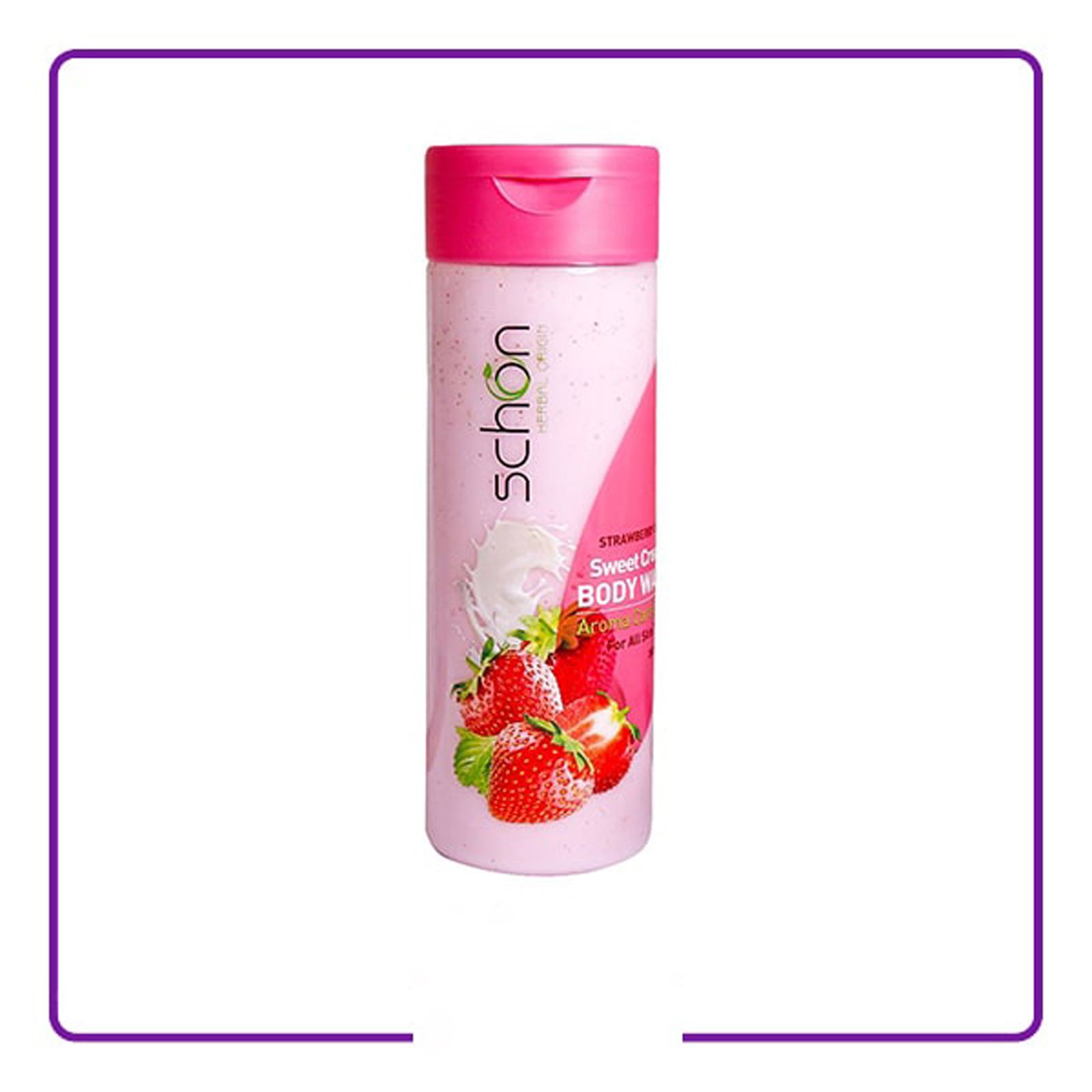 شامپو بدن شون مدل Strawberry And Milk حجم 300 میلی لیتر -  - 5