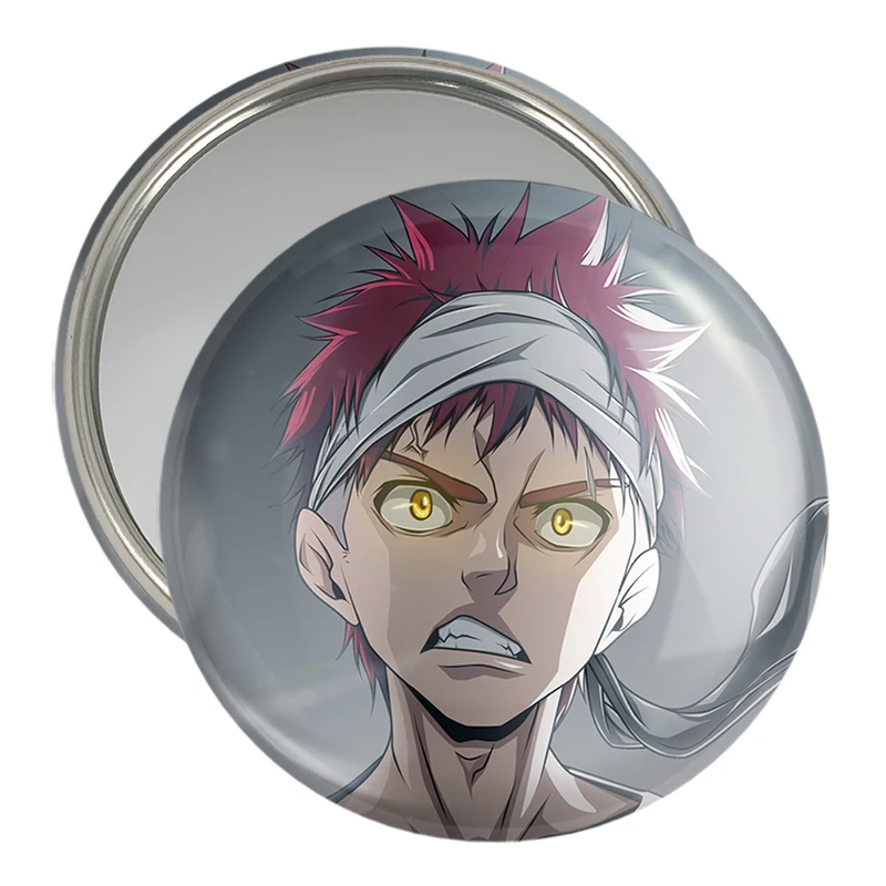 آینه جیبی خندالو مدل سوما انیمه جنگ غذاها Food Wars  کد 16992